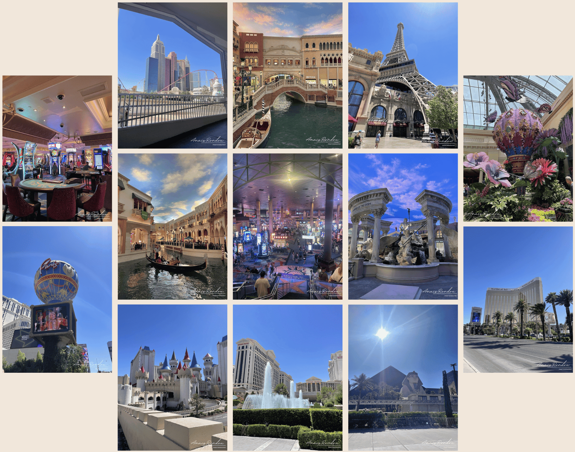 hotels casino Las Vegas Montage photos des hotels et casinos de la Las Vegas