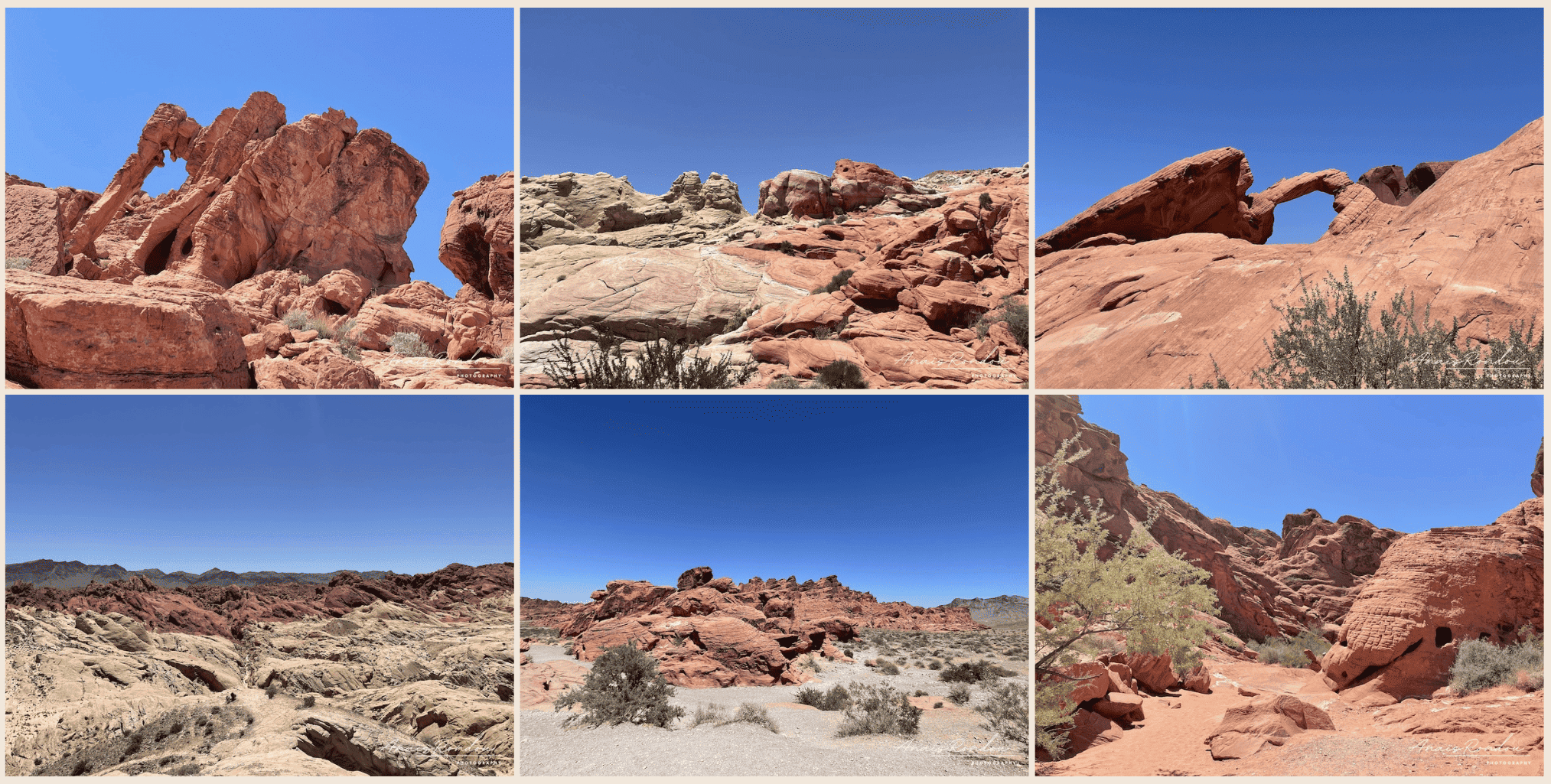 valley of fire ouest américain Parc national Valley of Fire et ses roches oranges sous un ciel bleu à l'ouest américain