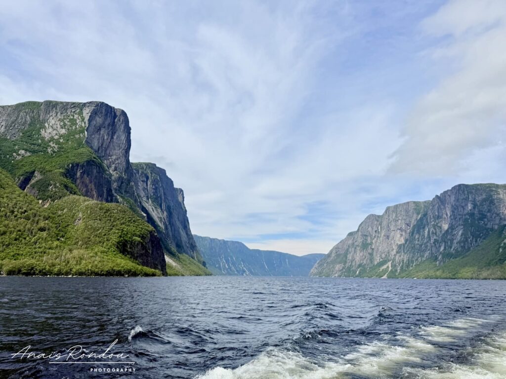 Fjord Western Brook Pond au parc national du Gros-Morne