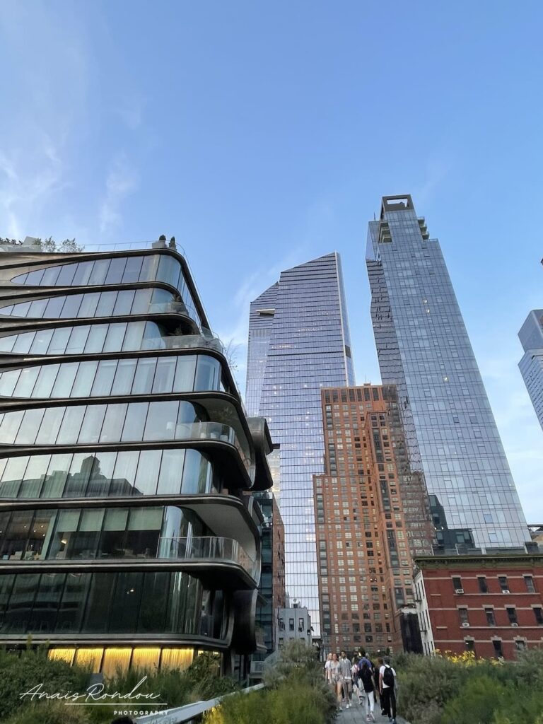 Balade sur la High Line au coeur des building de Hudson Yards à New York