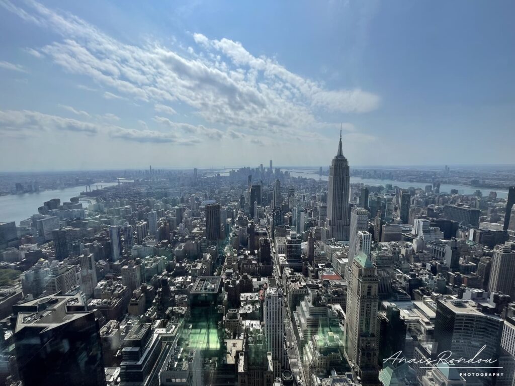 Vue sur New York depuis le sommet du Summit One Vanderbilt