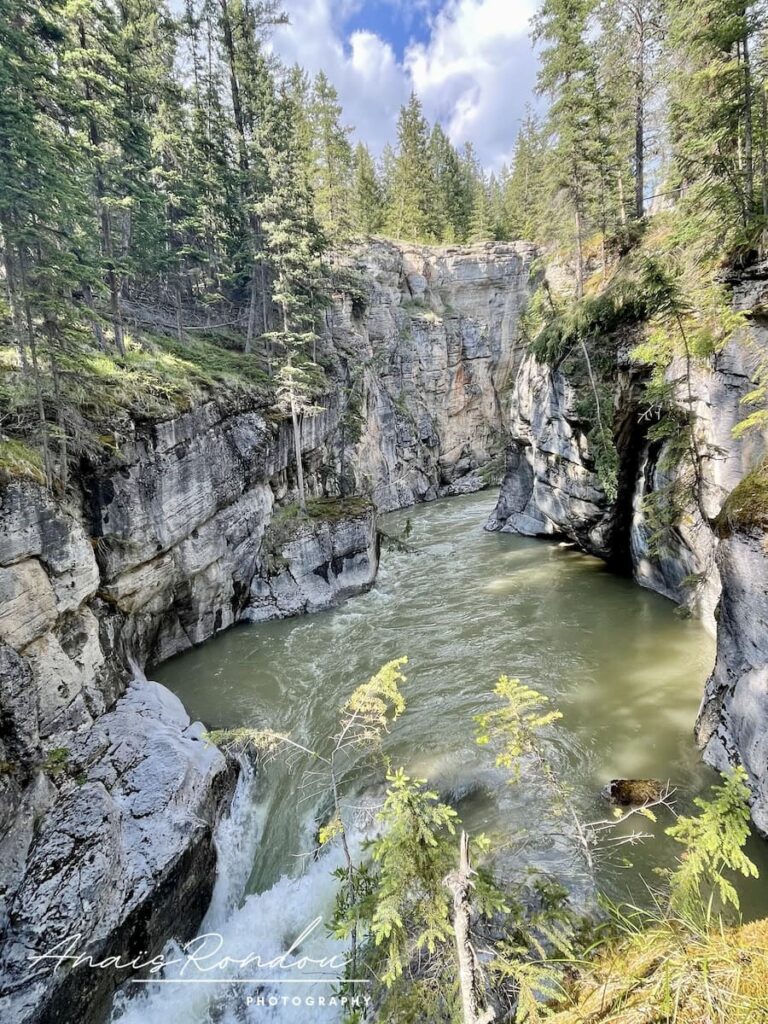 Maligne Canyon au parc national de Jasper