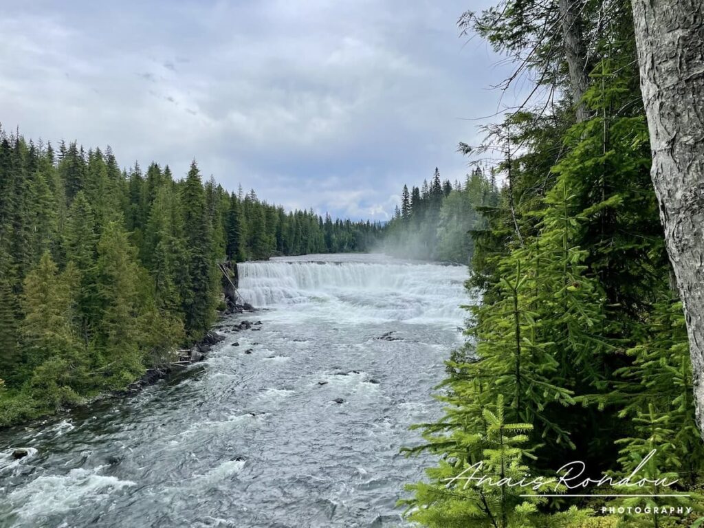 Chutes Dawson au parc provincial de Wells Gray